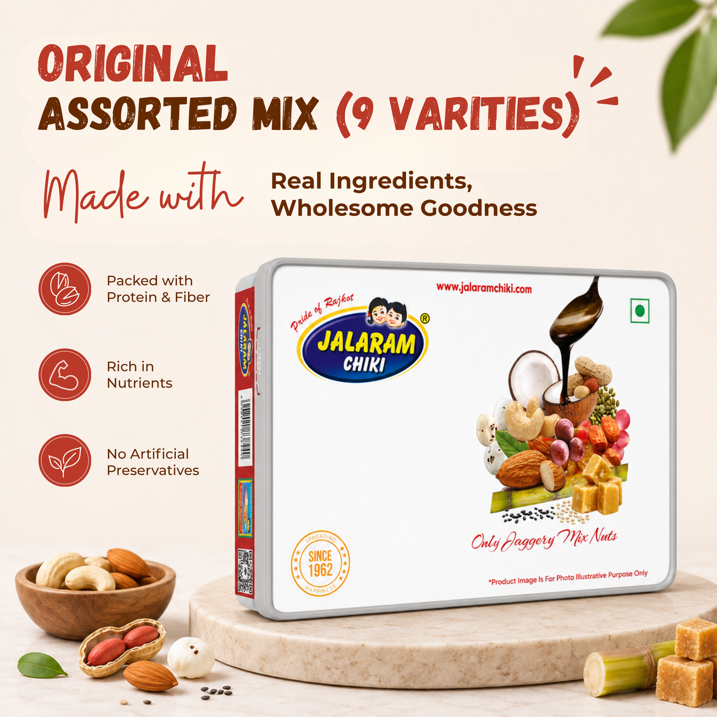 Assorted Mix Variety (9 Varities) - 450gm