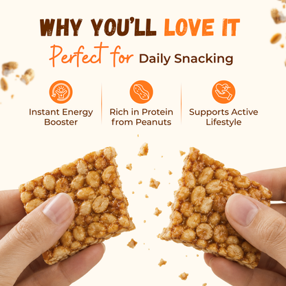 Jaggery Peanut Chiki Bar - 450 Gram