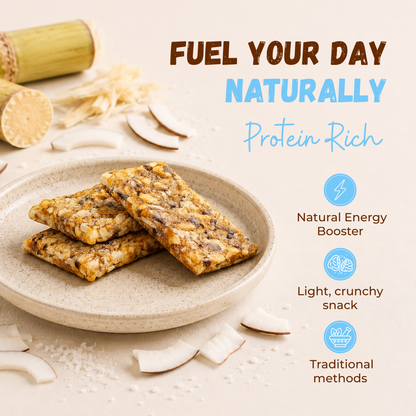 Sugar Coconut Chiki Bar - 450 Gram