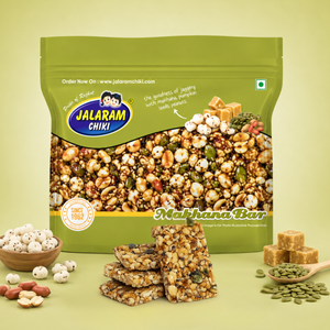 Jaggery Makhana Chiki Bar - 400 Gram