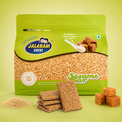 Jaggery Sesame Chiki Bar - 450 Gram