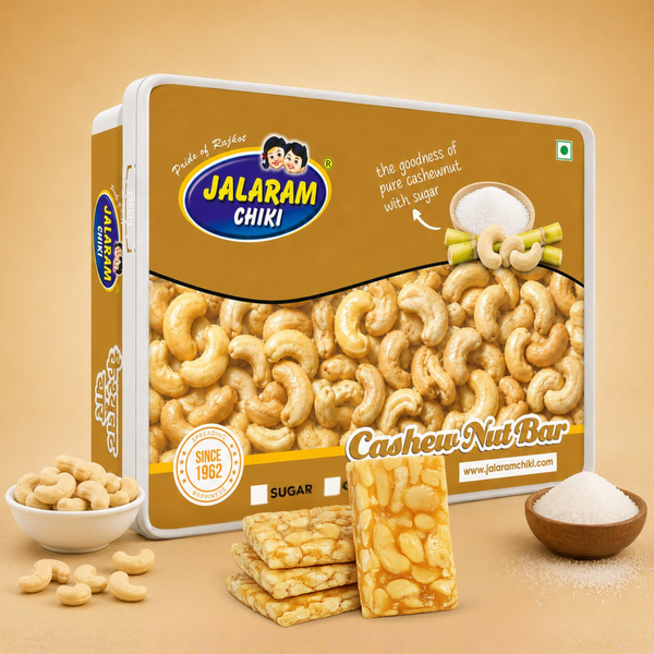 Sugar Cashewnut Chiki Bar - 450 Gram