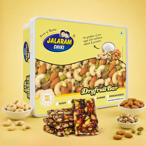 Sugar Dry Fruit Chiki Bar - 450 Gram